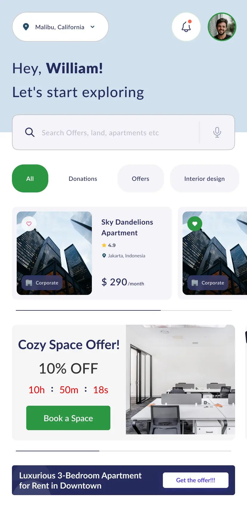 service based mobile app